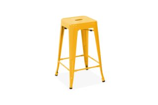 Picture of TOLIX Replica Bar Stool Seat H65 - Yellow