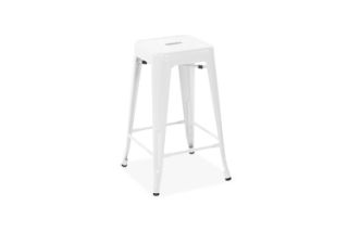 Picture of TOLIX Replica Bar Stool Seat H65 - White