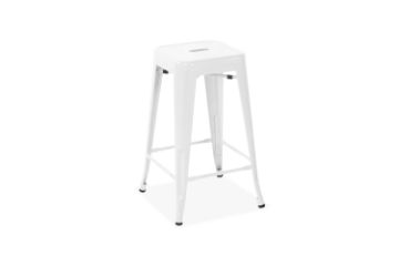 Picture of TOLIX Replica Bar Stool Seat H65 - White