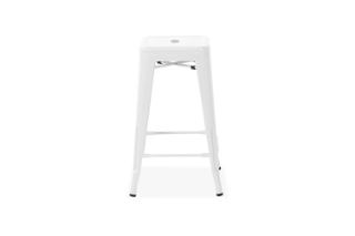 Picture of TOLIX Replica Bar Stool Seat H75 - White