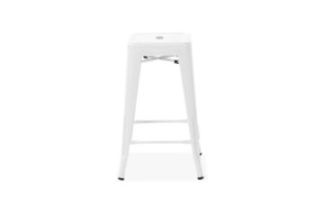 Picture of TOLIX Replica Bar Stool Seat H75 - White