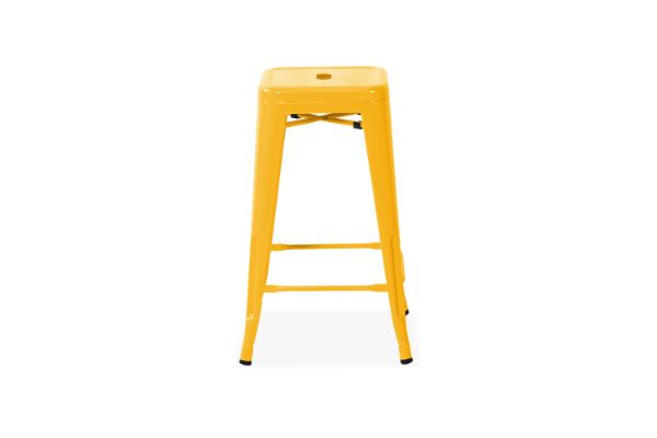 Picture of TOLIX Replica Bar Stool Seat H75 - Yellow