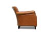 Picture of ALANA 100% Genuine Silky Aniline Leather Club Armchair