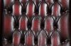 Picture of WILLIFORD 100% Genuine Leather Chesterfield High Back Wing Armchair  (Maroon)