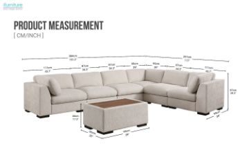 Picture of COPELAND Fabric Modular Sofa 