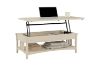 Picture of YOKO Soft Close Lift Top Coffee Table with Storage (Cream)