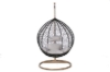 Picture of ALBURY Rattan Outdoor Hanging Egg Chair (Black)