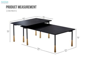 Picture of KATIA Sintered Stone Nesting Coffee Table