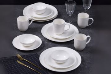 Picture of MILANO 16-Piece Fine Bone China Tableware Set - Service for 4