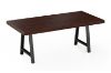 Picture of SYNERGYPLUS Dining Table with A-Frame Metal Legs (Walnut) - 180x90