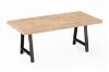 Picture of SYNERGYPLUS Dining Table with A-Frame Metal Legs (Natural Oak) - 180x90