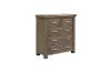 Picture of WESTMINSTER 4PC/5PC/6PC Solid Oak Bedroom Combo in Queen/King Size (Walnut)