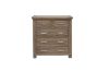 Picture of WESTMINSTER 4PC/5PC/6PC Solid Oak Bedroom Combo in Queen/King Size (Walnut)