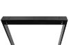 Picture of SYNERGYPLUS Dining Table with Square Metal Legs (Cement Grey) - 160x90