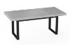 Picture of SYNERGYPLUS Dining Table with Square Metal Legs (Cement Grey) - 200x100