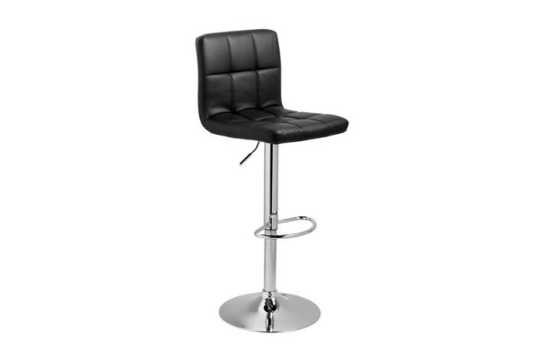 Picture of AKALI Adjustable Swivel Gas Lift Bar Stool (Black)