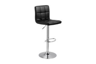 Picture of AKALI Adjustable Swivel Gas Lift Bar Stool (Black) - Each