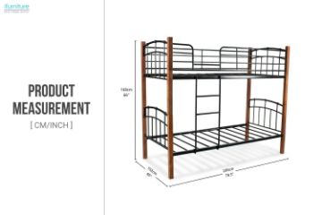 Picture of MINDY Single-Single Metal Bunk Bed