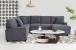 Picture of LORINA Fabric U-shape Sectional Sofa - Chaise Facing Right 