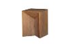 Picture of ROWAN 100% Reclaimed Pine Wood Square Stool (30x30cm)