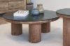 Picture of ASMA D90 Reclaimed Wood Round Coffee Table 