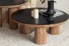 Picture of ASMA D90 Reclaimed Wood Round Coffee Table 
