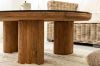 Picture of ASMA D90 Reclaimed Wood Round Coffee Table 