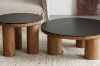 Picture of ASMA D90 Reclaimed Wood Round Coffee Table 