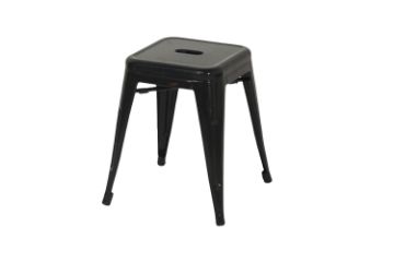 Picture of TOLIX Replica Stool Seat H45 - Black