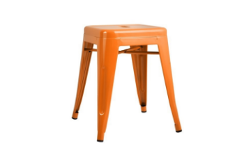Picture of TOLIX Replica Stool Seat H45 -Orange