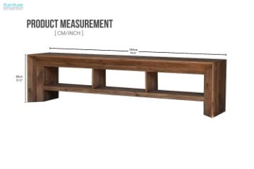 Picture of ROWAN 100% Reclaimed Pine Wood TV Unit (240x48cm)