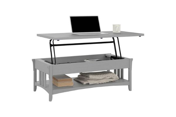 Picture of YOKO Soft Close Lift Top Coffee Table with Storage (Grey)