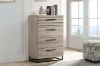 Picture of WESTDEN 4-Drawer Tallboy (Grey)