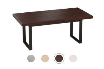 Picture of SYNERGYPLUS Modular Dining System - 160/180/200 Table Top in 4 Colors with Square Metal Legs