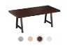 Picture of SYNERGYPLUS Dining Table with A-Frame Metal Legs (Walnut) - 180x90