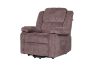 Picture of MATTHEW Zero Gravity Power Lift Recliner Chair *Twin Motor with Adjustable Headrest (Grayish Pink)