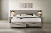 Picture of WESTDEN Storage Bed Frame Set - King Size Bed with 2 Sets Bedside+Side Pier Combo