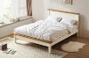 Picture of NOTTINGHAM Queen/King Solid Oak Bed Frame (White)