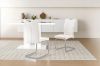 Picture of EDAN High Back Dining Chair with Powder Coating Base (Pearl White) - Each