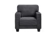 Picture of HERBERT Corduroy Sofa Range (Grey) - 1 Seater