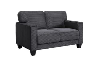 Picture of HERBERT Corduroy Sofa Range (Grey) - 2 Seater