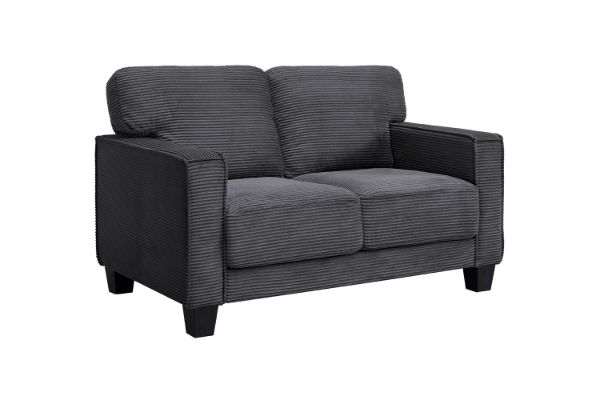 Picture of HERBERT Corduroy Sofa Range (Grey) - 2 Seater