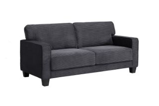 Picture of HERBERT Corduroy Sofa Range (Grey) - 3 Seater