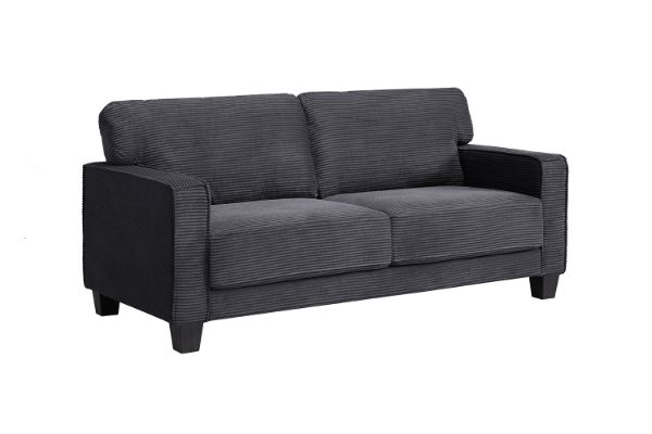 Picture of HERBERT Corduroy Sofa Range (Grey) - 3 Seater