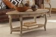 Picture of ELINA Oval Solid Birch Wood Coffee Table