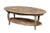 Picture of ELINA Oval Solid Birch Wood Coffee Table