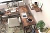Picture of YONATAN 135 L-Shaped Corner Computer Desk