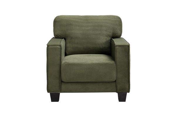 Picture of  HERBERT Corduroy Sofa Range (Green) - 1 Seater
