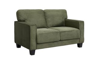 Picture of HERBERT Corduroy Sofa Range (Green) - 2 Seater 