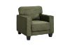 Picture of HERBERT Corduroy Sofa Range (Green) - 3 Seater